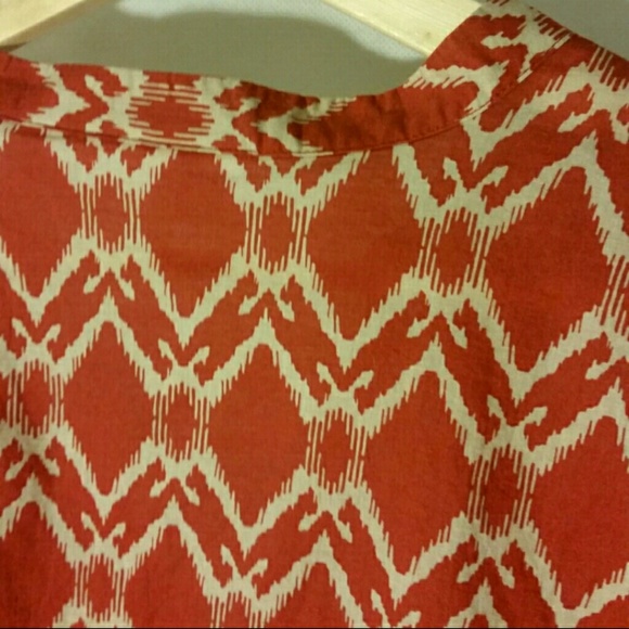 EUC ST. JOHN'S BAY Rust print tank - Picture 6 of 6